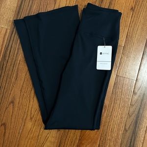 Afitne Black Bootcut Yoga Pants NWT